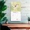Hopper Studios; Faith | 2027 12 x 24 Inch (Hanging) Monthly Square Wall Calendar | Artwork of Emily Burger of Blue Chair Blessing | Plastic-Free; Category:Wall Calendars; Image:5